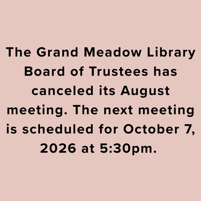 Meeting canceled